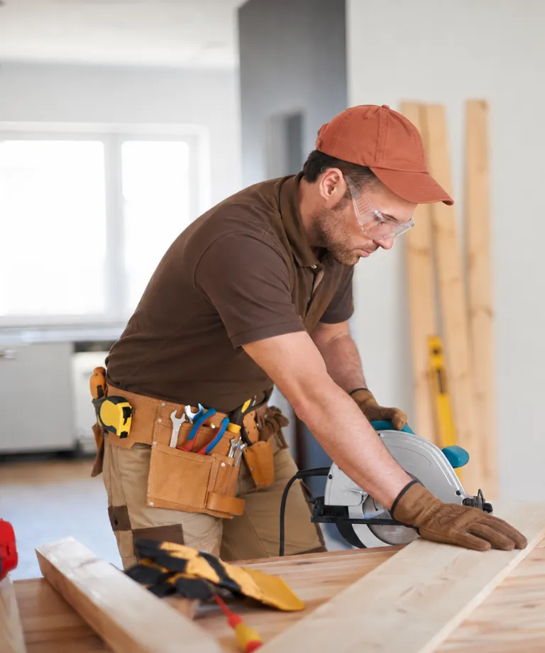 Remodeling Company LA team member providing home remodeling services in Los Angeles